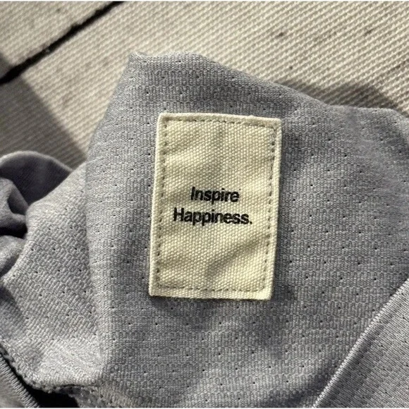 VUORI Mens Tradewind Active Performance Shirt Sz L Gray Short Sleeve Pocket V109 - Picture 10 of 12